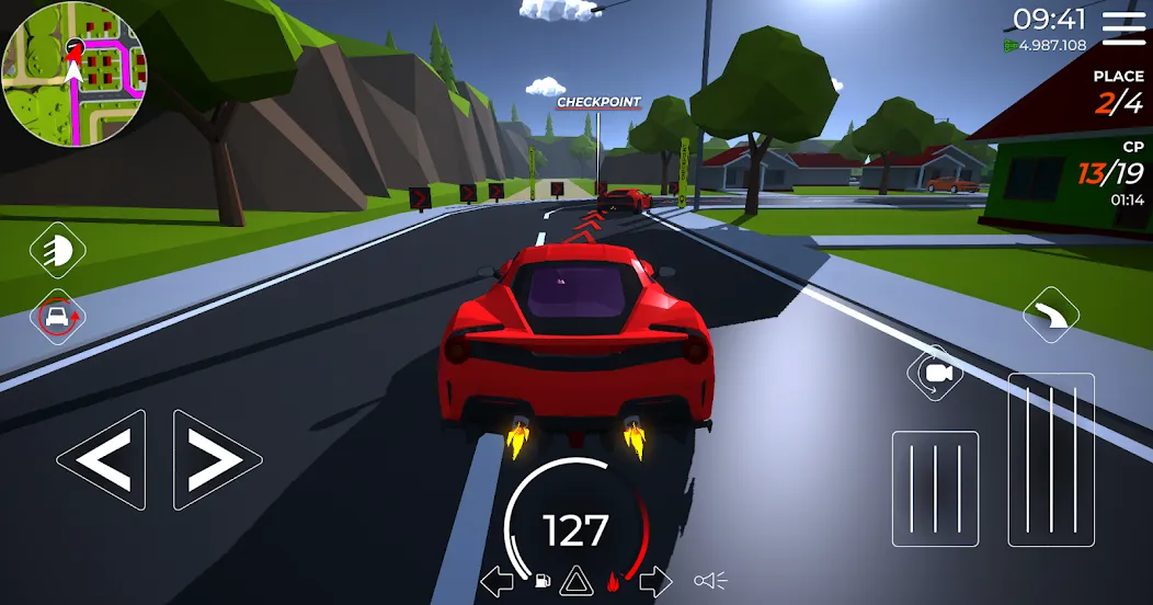 Cars LP – Extreme Car Driving (Карс ЛП) МОД/Взлом [Деньги, Монеты и Меню MOD] Screenshot 1