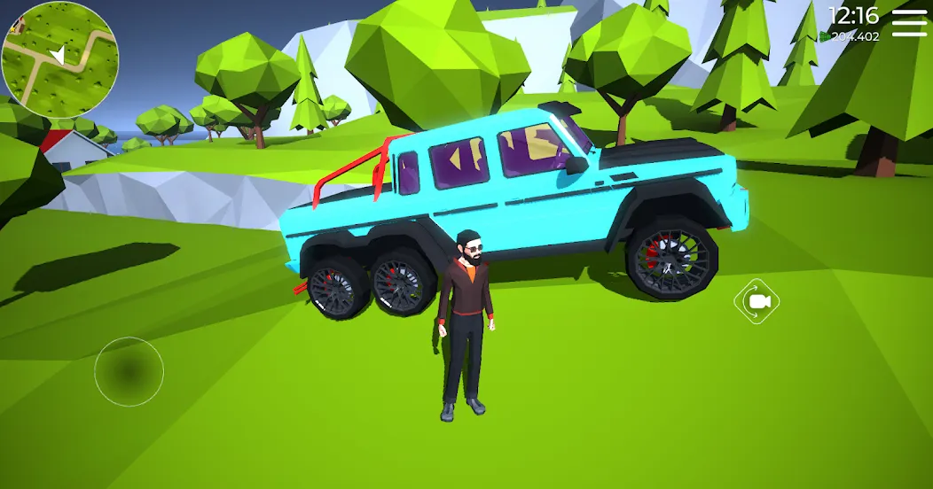 Cars LP – Extreme Car Driving (Карс ЛП) МОД/Взлом [Деньги, Монеты и Меню MOD] Screenshot 3