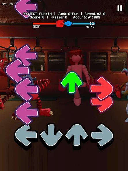 Purple Cat Playtime Rap Battle (Плейтайм) МОД/Взлом [Бесконечные деньги, Монеты и Мега MOD] Screenshot 4