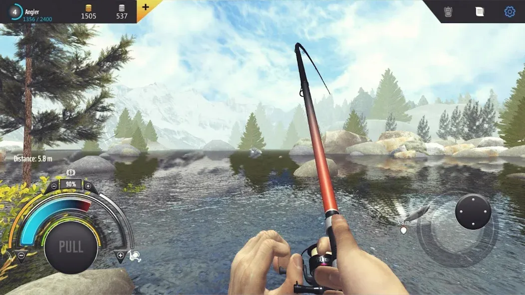 Professional Fishing (Профессиональная рыбалка) МОД/Взлом [Много денег, Монет и Все открыто] Screenshot 3