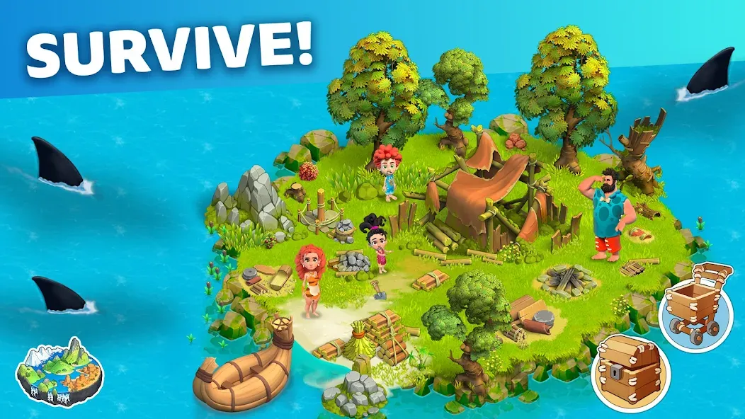 Family Island™ — Farming game (Фэмили Айленд) МОД/Взлом [Деньги, Монеты и Меню MOD] Screenshot 2