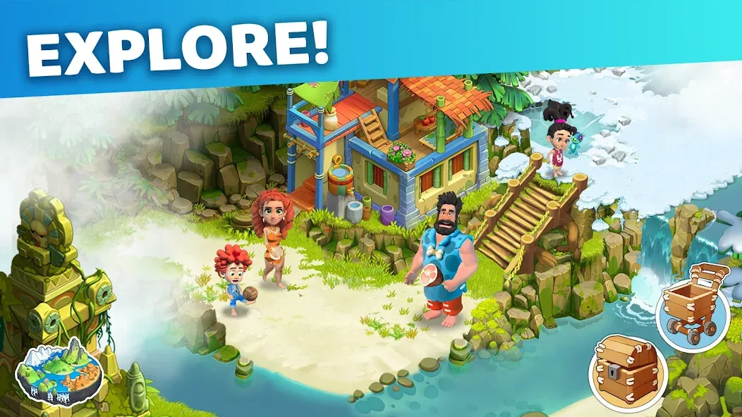 Family Island™ — Farming game (Фэмили Айленд) МОД/Взлом [Деньги, Монеты и Меню MOD] Screenshot 3