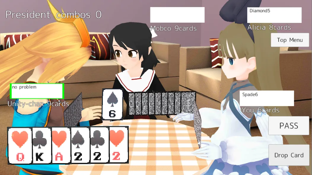 President Card Game (Президент карточная игра) МОД/Взлом [Деньги, Монеты и Меню MOD] Screenshot 4