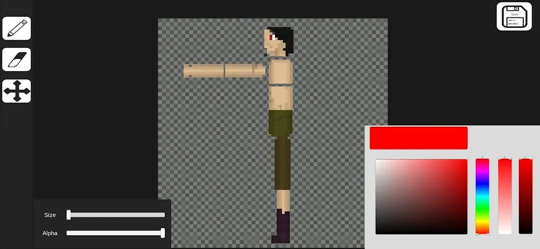 Alien Ragdoll Creator (Эйлиен Рэгдолл Криэйтор) МОД/Взлом [Деньги, Монеты и Меню MOD] Screenshot 2
