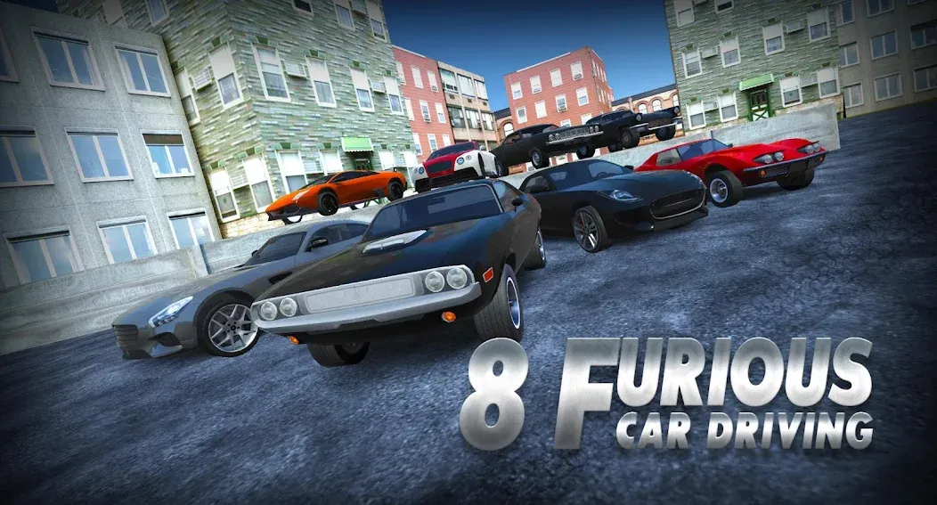 Furious Car Driving 2023 (Фьюриас Кар Драйвинг 2022) МОД/Взлом [Бесконечные деньги, Монеты и Мега MOD] Screenshot 1