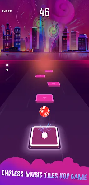 Mommy 3D Music Tiles Hop Game (Мамочка 3D Музыкальная Игра По Прогулкам Плитки) МОД/Взлом [Меню, Бесконечные монеты и Открытые уровни] Screenshot 2