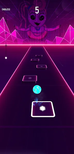 Mommy 3D Music Tiles Hop Game (Мамочка 3D Музыкальная Игра По Прогулкам Плитки) МОД/Взлом [Меню, Бесконечные монеты и Открытые уровни] Screenshot 3