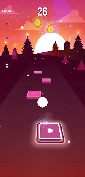 Mommy 3D Music Tiles Hop Game (Мамочка 3D Музыкальная Игра По Прогулкам Плитки) МОД/Взлом [Меню, Бесконечные монеты и Открытые уровни] Screenshot 4