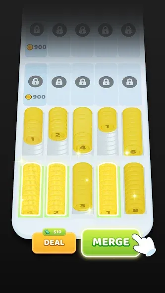 Coin Sort (Коин сорт) МОД/Взлом [Много монет, Открытые уровни и Мега MOD] Screenshot 3