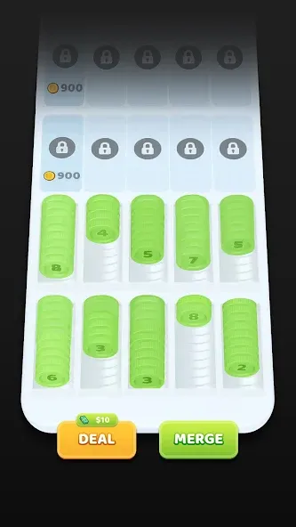 Coin Sort (Коин сорт) МОД/Взлом [Много монет, Открытые уровни и Мега MOD] Screenshot 4