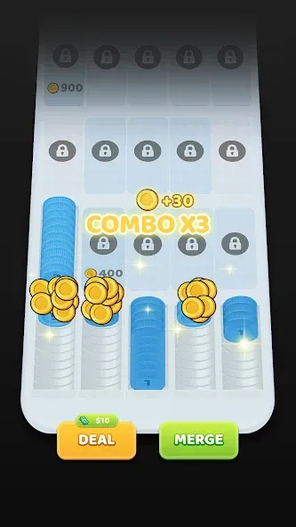 Coin Sort (Коин сорт) МОД/Взлом [Много монет, Открытые уровни и Мега MOD] Screenshot 5