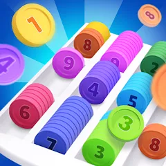 Скачать Взломанная Coin Sort (Много денег) на Андроид бесплатно