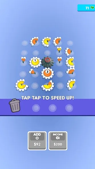 Gear Sort Puzzle (Гир Сорт Пазл) МОД/Взлом [Много монет, Открытые уровни и Мега MOD] Screenshot 3