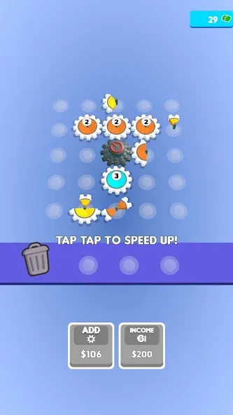 Gear Sort Puzzle (Гир Сорт Пазл) МОД/Взлом [Много монет, Открытые уровни и Мега MOD] Screenshot 4