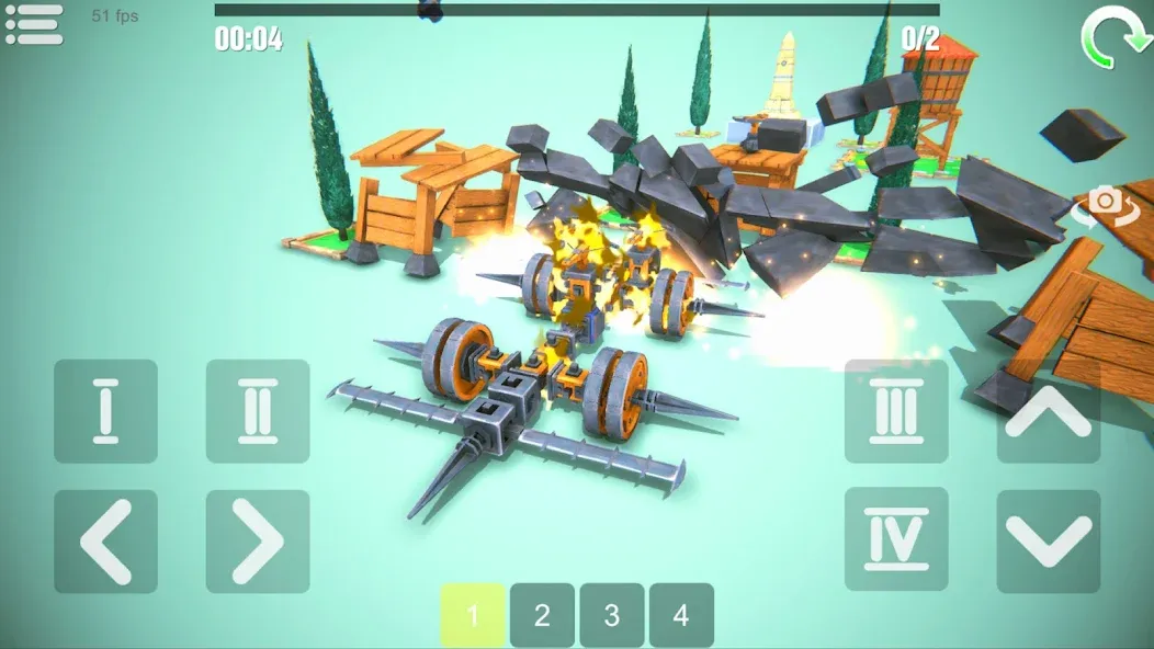 Destroy the world: Sandbox МОД/Взлом [Деньги, Монеты и Меню MOD] Screenshot 1