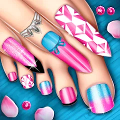 Скачать Nail Art Fashion Salon Game Взлом (все открыто) на Андроид бесплатно