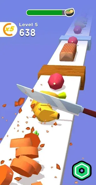 Super Slices Robux Roblominer (упер Слайсес Робукс Робломайнер) МОД/Взлом [Бесконечные деньги, Монеты и Мега MOD] Screenshot 3