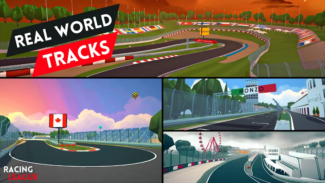 Racing League: 3D Race Offline (Рейсинг Лига) МОД/Взлом [Все открыто, Дополнительные деньги и Меню MOD] Screenshot 2