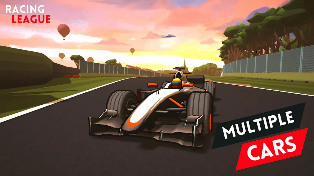 Racing League: 3D Race Offline (Рейсинг Лига) МОД/Взлом [Все открыто, Дополнительные деньги и Меню MOD] Screenshot 5