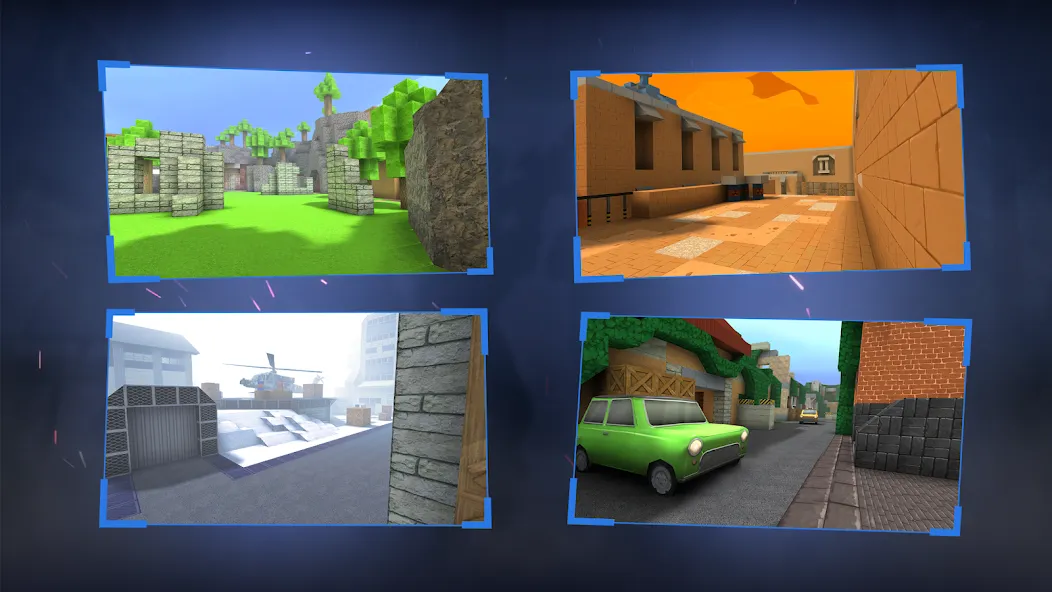 KUBOOM 3D: FPS Shooting Games МОД/Взлом [Деньги, Монеты и Меню MOD] Screenshot 5