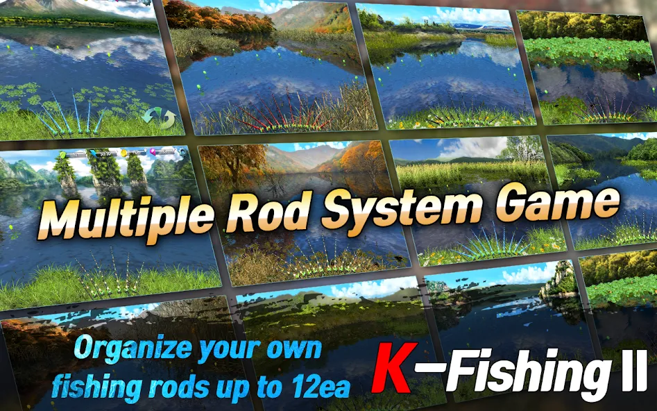 KFishing2 (КФишинг2) МОД/Взлом [Деньги, Монеты и Меню MOD] Screenshot 1