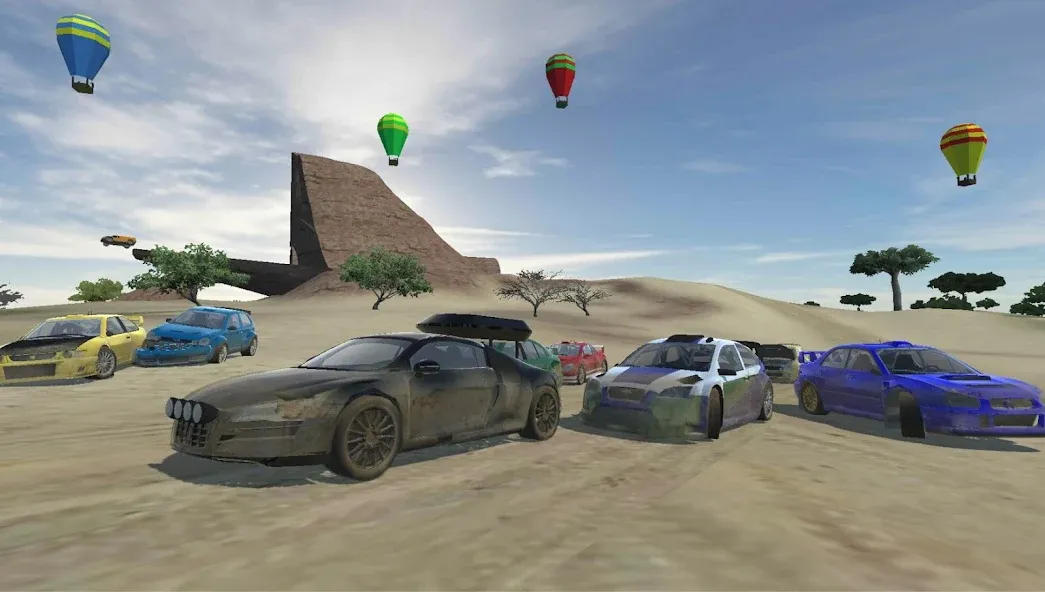 Off-Road Rally (Офф) МОД/Взлом [Все открыто, Дополнительные деньги и Меню MOD] Screenshot 2
