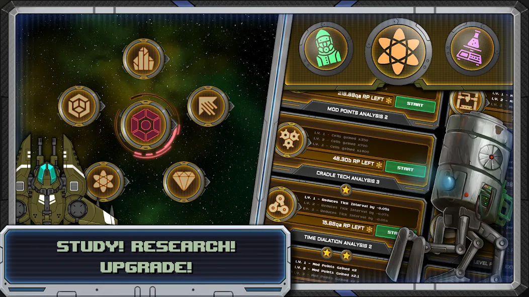Cell: Idle Factory Incremental (Селл) МОД/Взлом [Бесконечные деньги, Монеты и Мега MOD] Screenshot 4