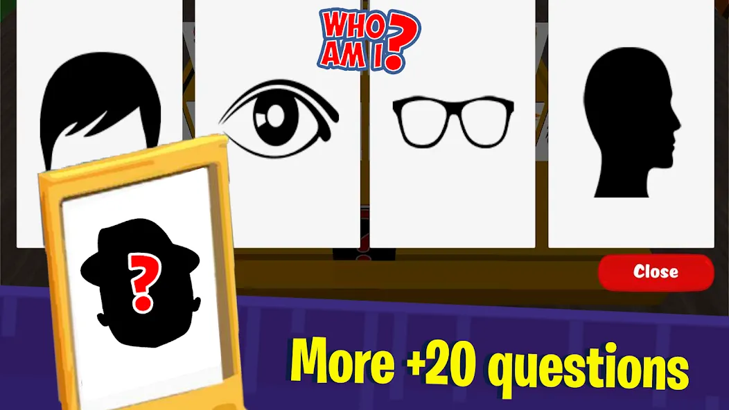 Guess who am I Board games МОД/Взлом [Меню, Бесконечные монеты и Открытые уровни] Screenshot 3