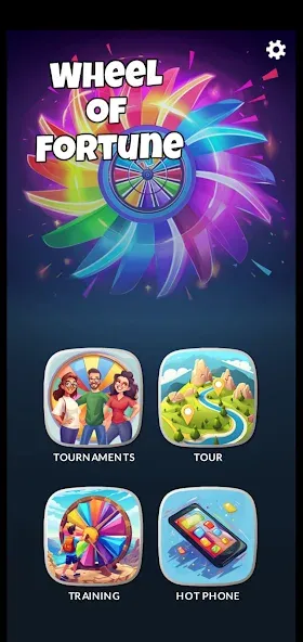 Wheel of Fortune 2024 МОД/Взлом [Деньги, Монеты и Меню MOD] Screenshot 1