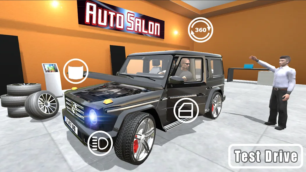 Offroad G-Class МОД/Взлом [Меню, Бесконечные монеты и Открытые уровни] Screenshot 1