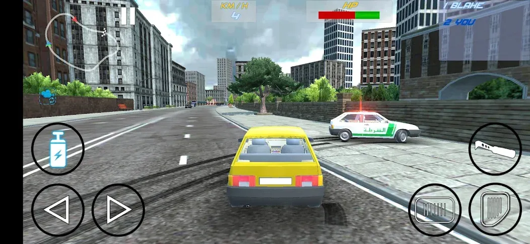 Police Car Chase МОД/Взлом [Меню, Бесконечные монеты и Открытые уровни] Screenshot 4