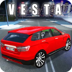 Скачать Russian Cars: VestaSW со взломом на бесконечные деньги для Андроида