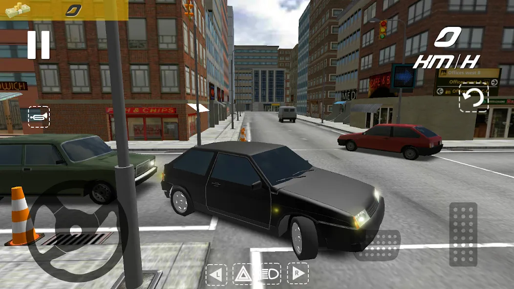 Russian Cars: 8 in City МОД/Взлом [Много монет, Открытые уровни и Мега MOD] Screenshot 2