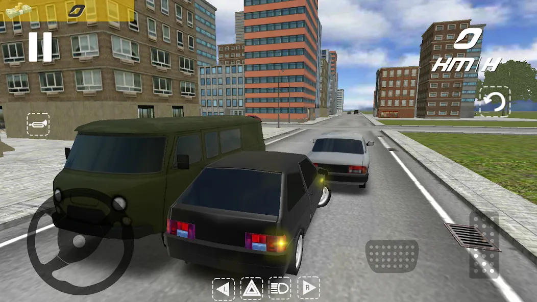 Russian Cars: 8 in City МОД/Взлом [Много монет, Открытые уровни и Мега MOD] Screenshot 3
