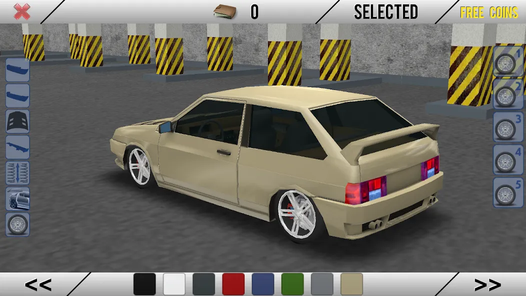Russian Cars: 8 in City МОД/Взлом [Много монет, Открытые уровни и Мега MOD] Screenshot 5