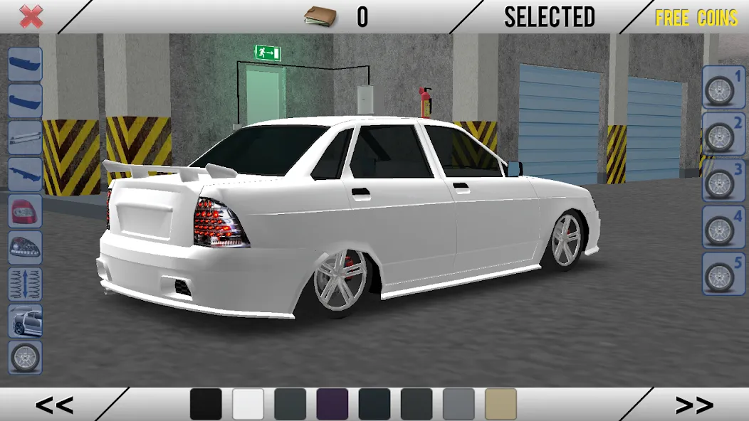 Russian Cars: Priorik МОД/Взлом [Много монет, Открытые уровни и Мега MOD] Screenshot 1