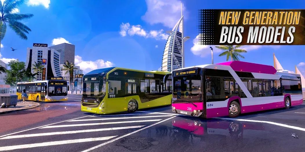 Bus Simulator 2023 (Бус Симулятор 2023) МОД/Взлом [Много денег, Монет и Все открыто] Screenshot 1