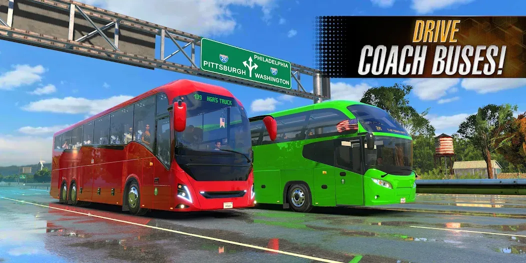 Bus Simulator 2023 (Бус Симулятор 2023) МОД/Взлом [Много денег, Монет и Все открыто] Screenshot 3
