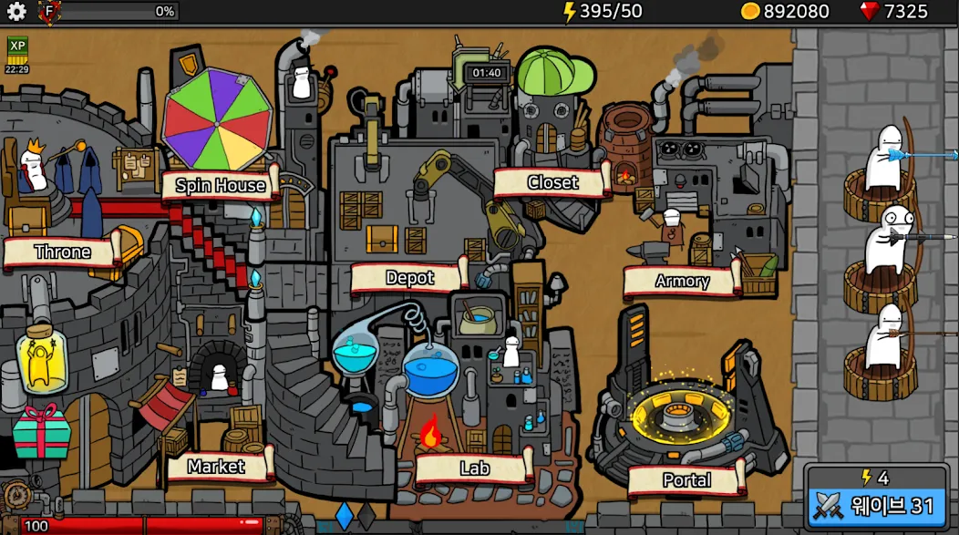 Arrow War МОД/Взлом [Все открыто, Дополнительные деньги и Меню MOD] Screenshot 2