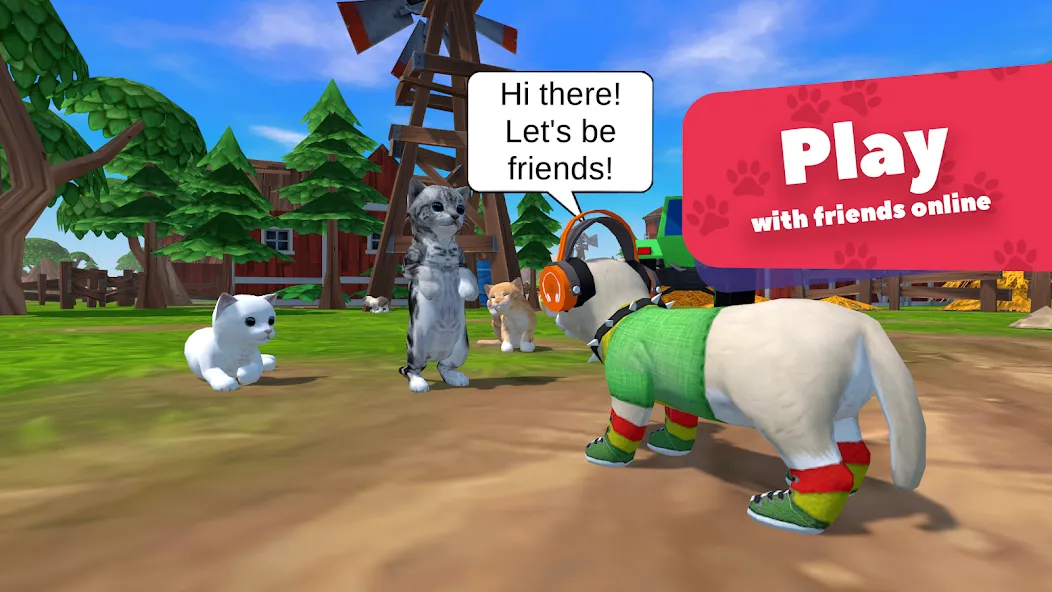 Cat Simulator - Animal Life МОД/Взлом [Много денег, Монет и Все открыто] Screenshot 2