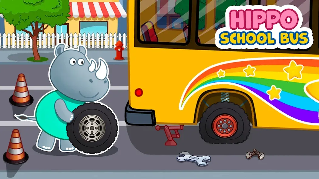 Kids School Bus Adventure МОД/Взлом [Много монет, Открытые уровни и Мега MOD] Screenshot 4