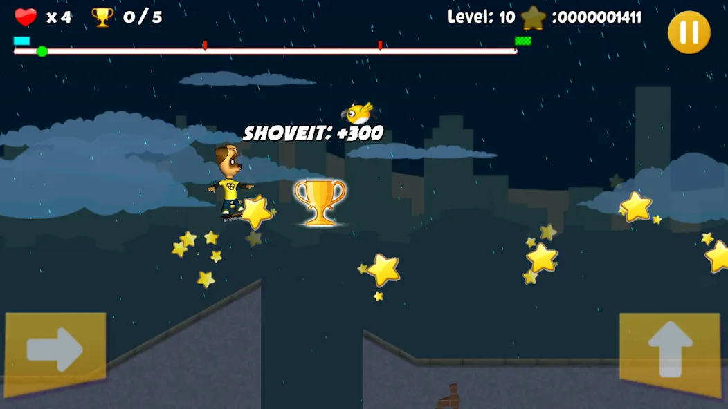Pooches: Skateboard МОД/Взлом [Много монет, Открытые уровни и Мега MOD] Screenshot 3