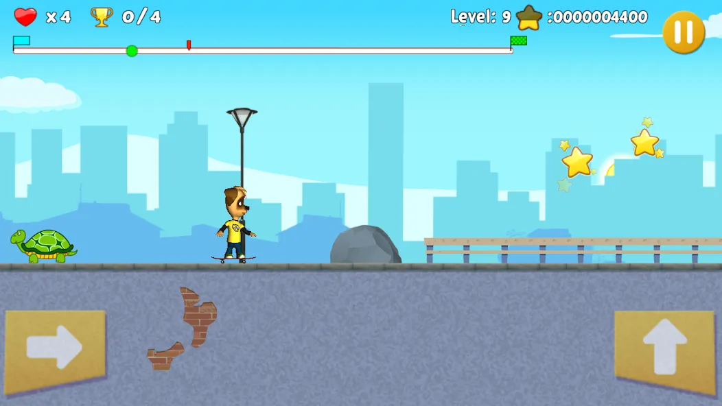 Pooches: Skateboard МОД/Взлом [Много монет, Открытые уровни и Мега MOD] Screenshot 4