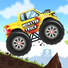 Скачать Kids Monster Truck Racing Game Взлом (Много денег) на Андроид бесплатно