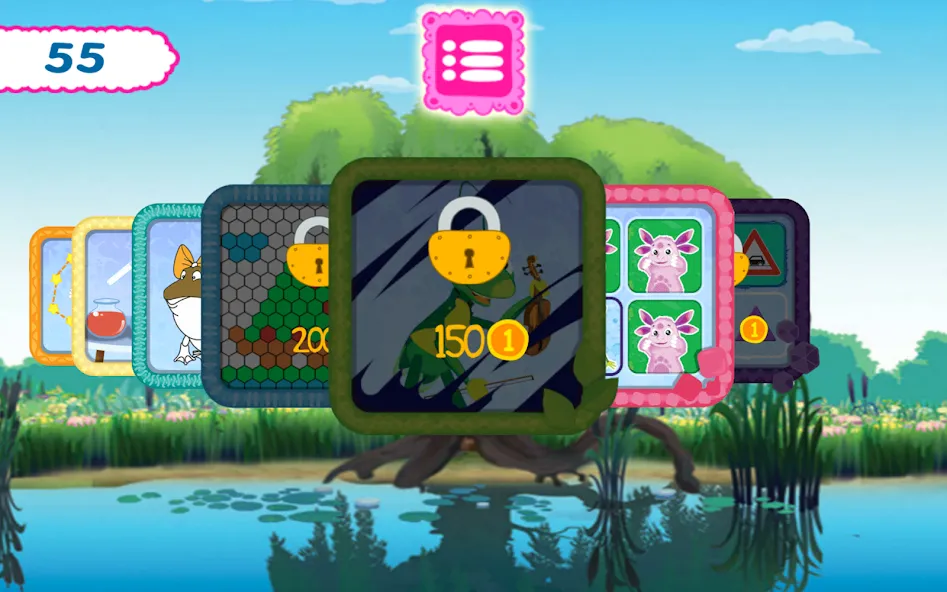 Moonzy. Kids Mini-Games МОД/Взлом [Все открыто, Дополнительные деньги и Меню MOD] Screenshot 3