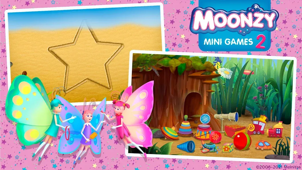 Moonzy: Mini-games for Kids МОД/Взлом [Бесконечные деньги, Монеты и Мега MOD] Screenshot 2
