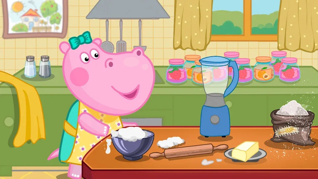 Cooking School: Game for Girls МОД/Взлом [Все открыто, Дополнительные деньги и Меню MOD] Screenshot 2