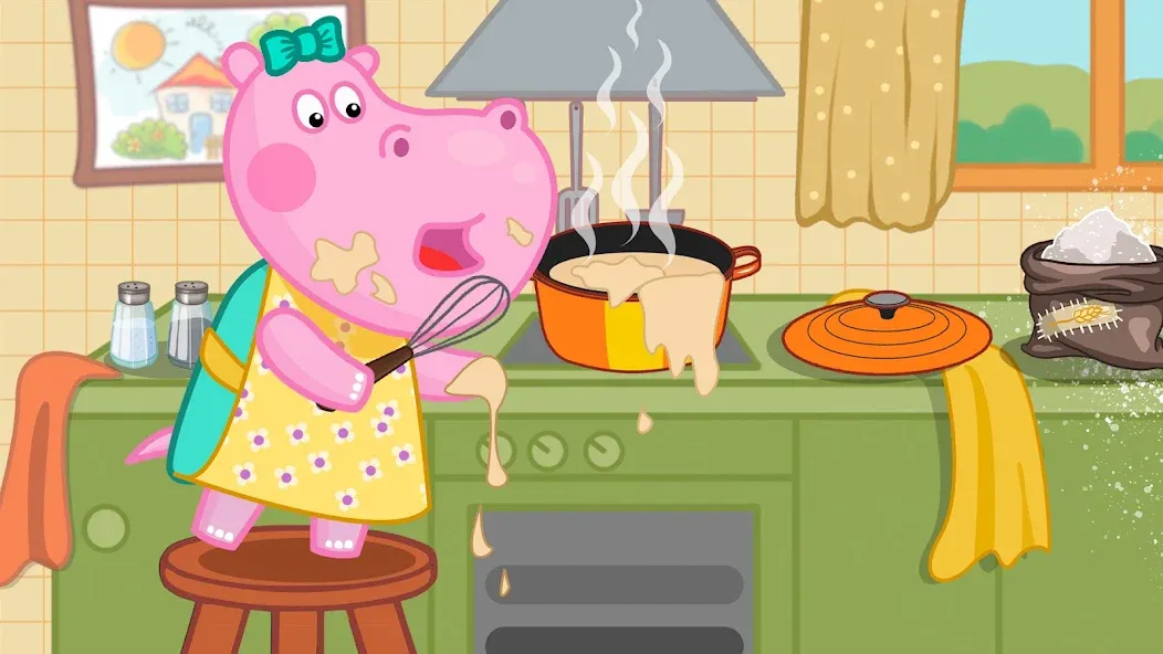 Cooking School: Game for Girls МОД/Взлом [Все открыто, Дополнительные деньги и Меню MOD] Screenshot 4