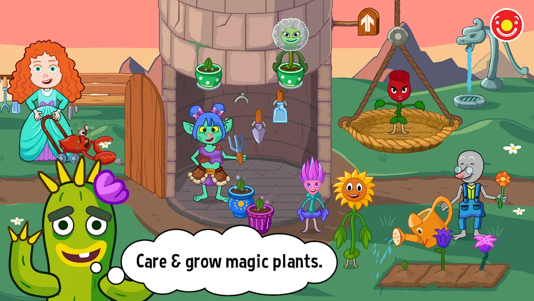 Pepi Wonder World: Magic Isle! (Пепи Вондер Ворлд) МОД/Взлом [Бесконечные деньги, Монеты и Мега MOD] Screenshot 2