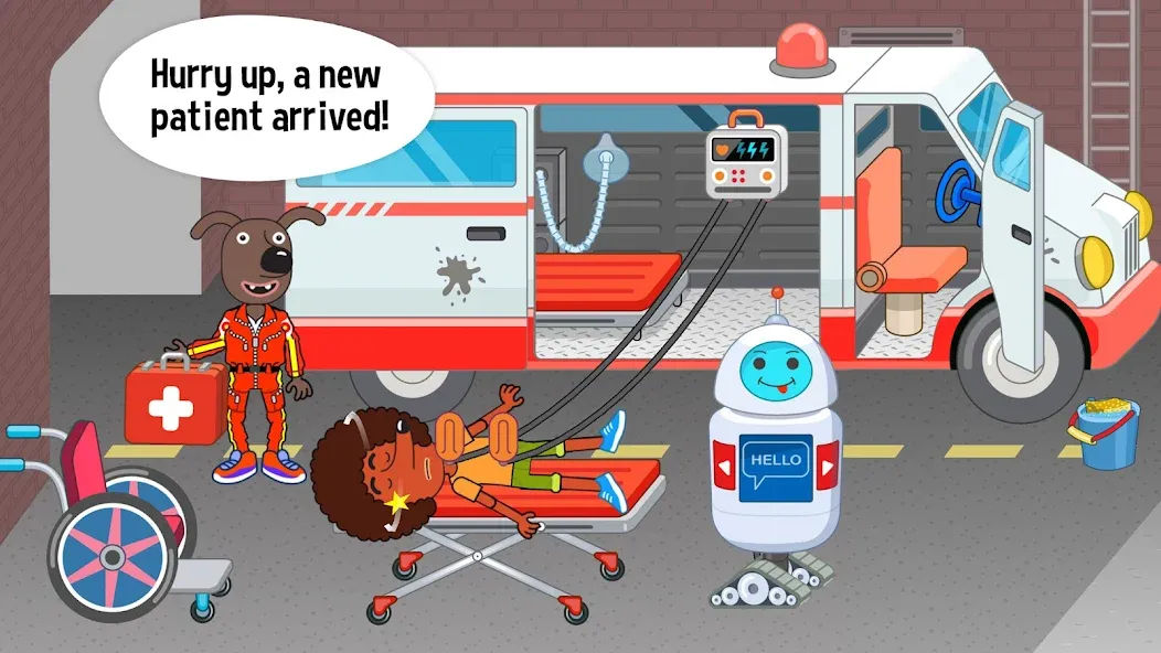 Pepi Hospital: Learn & Care (Пепи Хоспитал) МОД/Взлом [Много денег, Монет и Все открыто] Screenshot 1